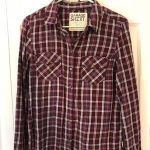 Garage plaid shirt